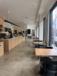 Empty cafe used as the source image